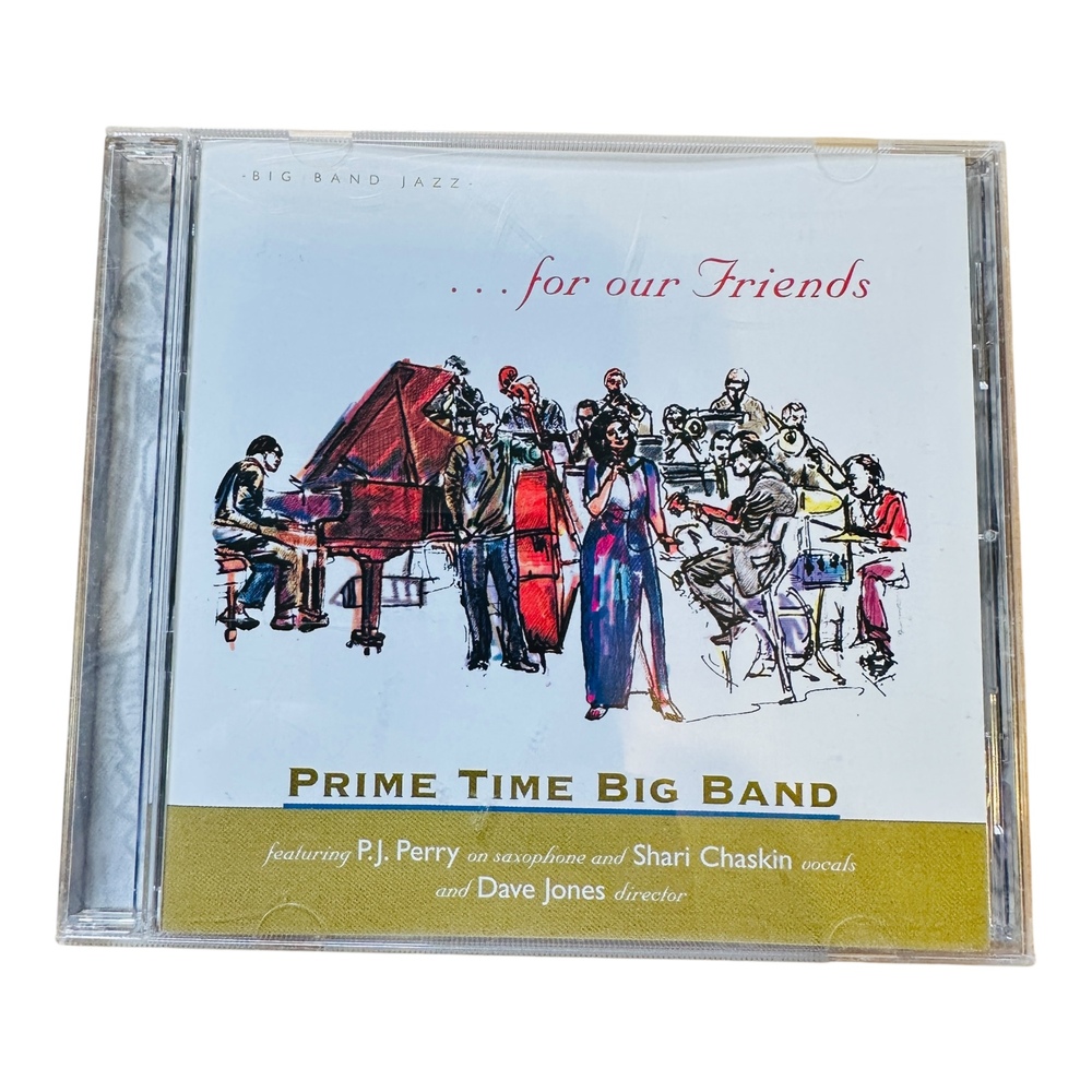 Last Blast Band Inc CD For Our Friends Big Band Jazz Audio Canada Saxophone